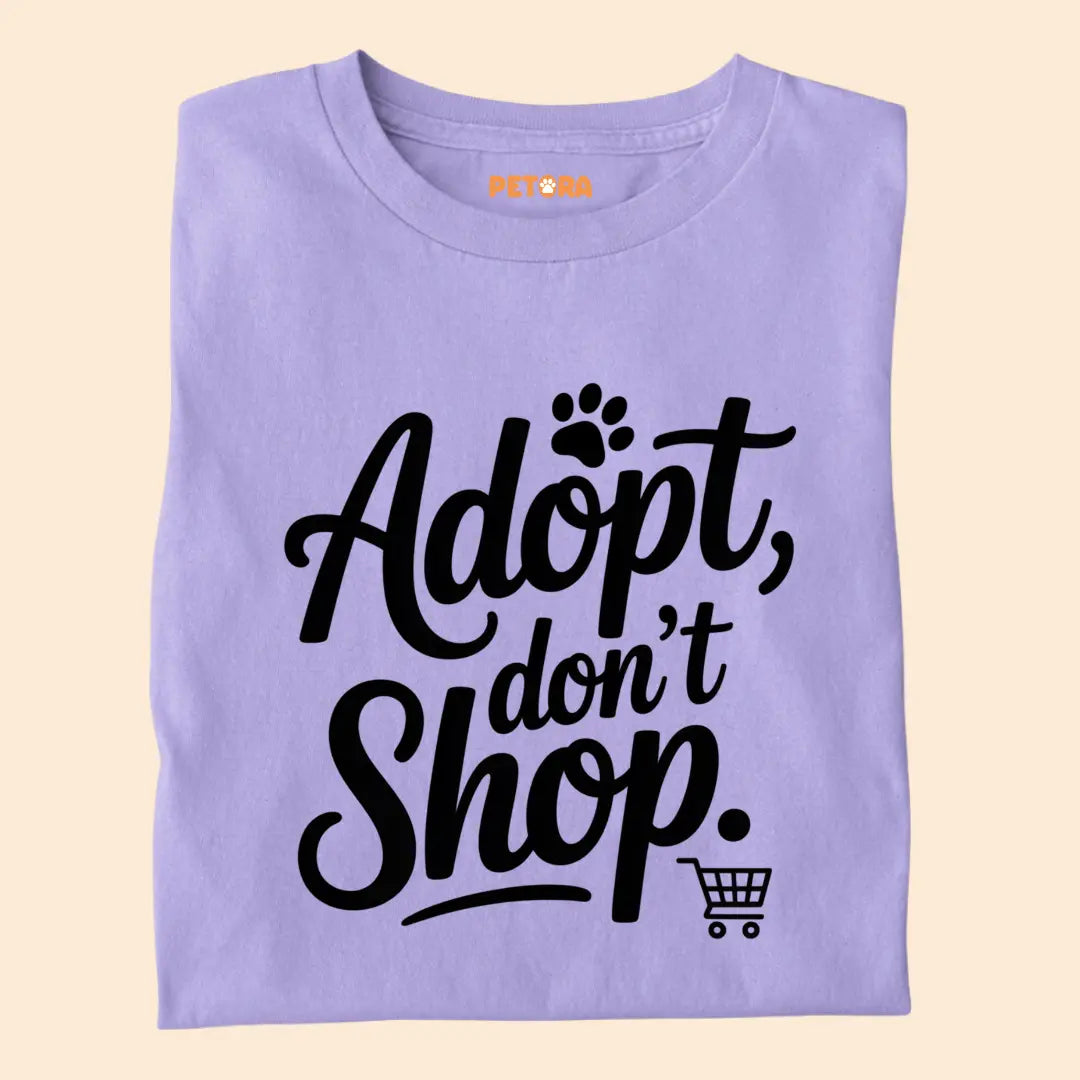 Adopt, Don't Shop Premium Unisex T-shirt for Pet Lovers