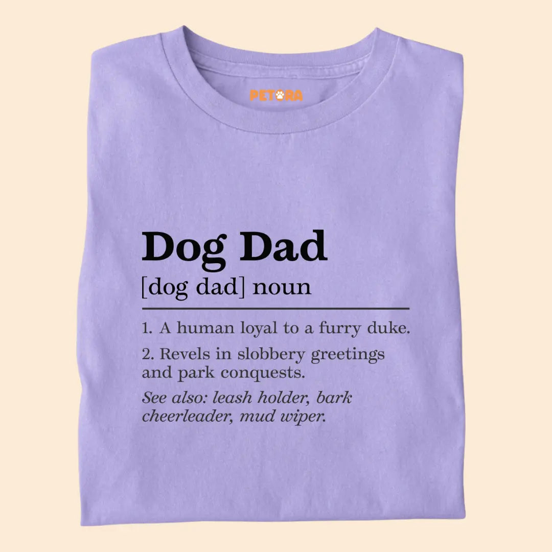 Dog Dad Noun Premium T-Shirt for Dog Lovers