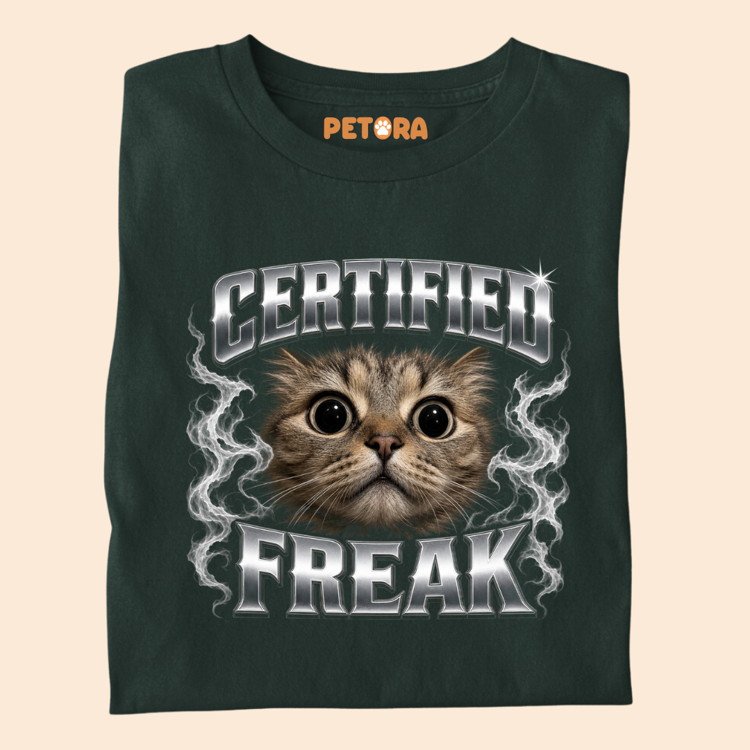 Certified Freak Cat Meme T Shirt