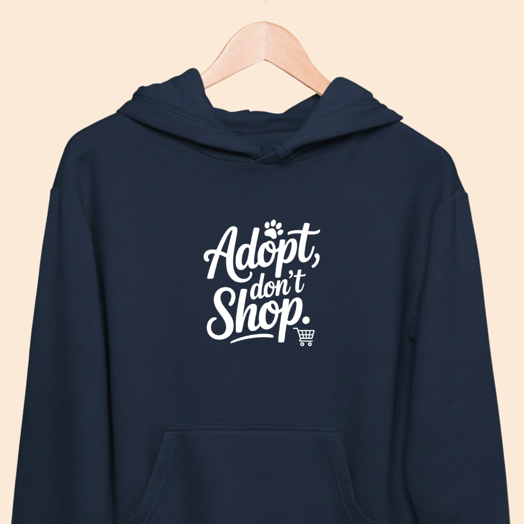 Adopt, Don't Shop Premium Unisex Hoodie for Pet Lovers