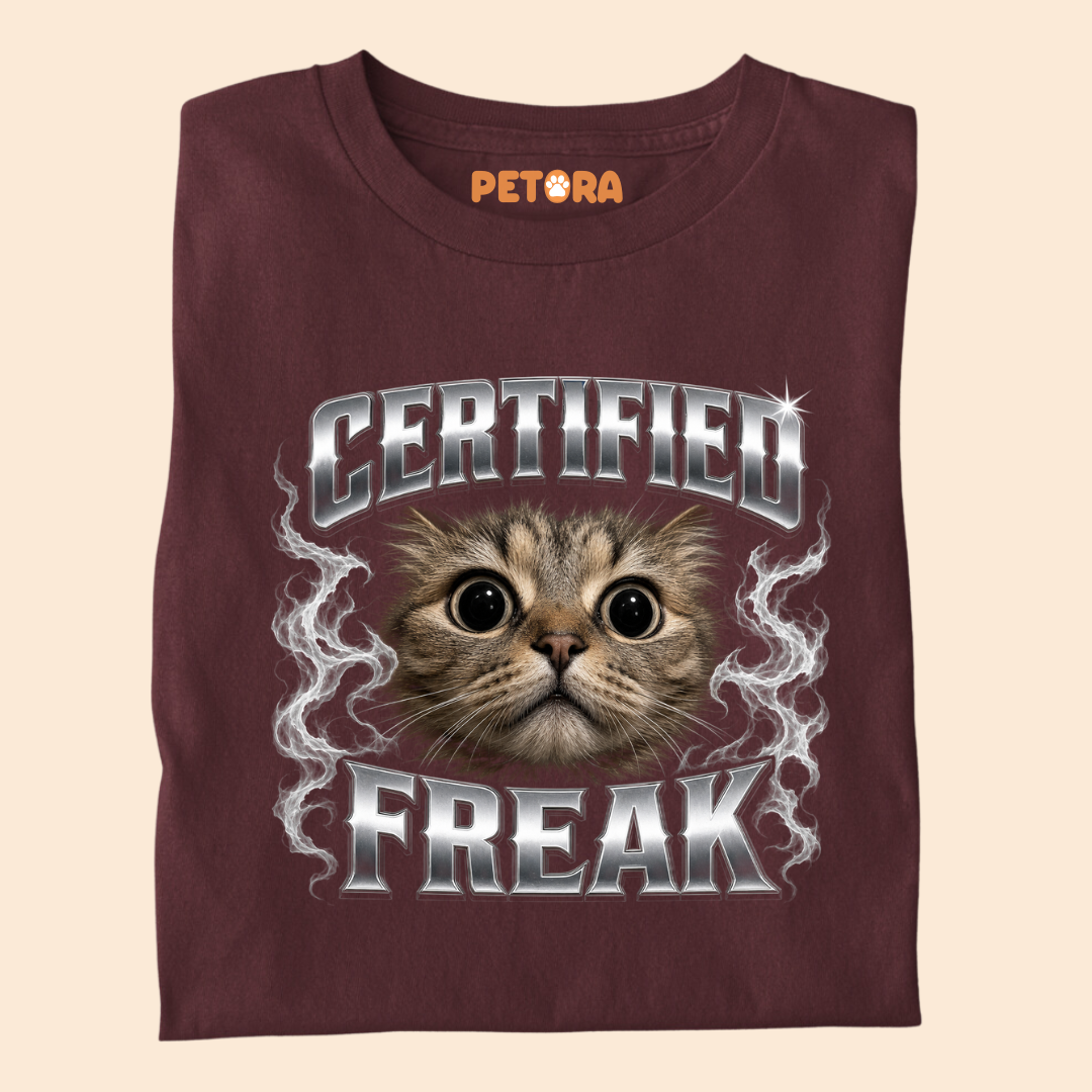 Certified Freak Cat Meme T Shirt