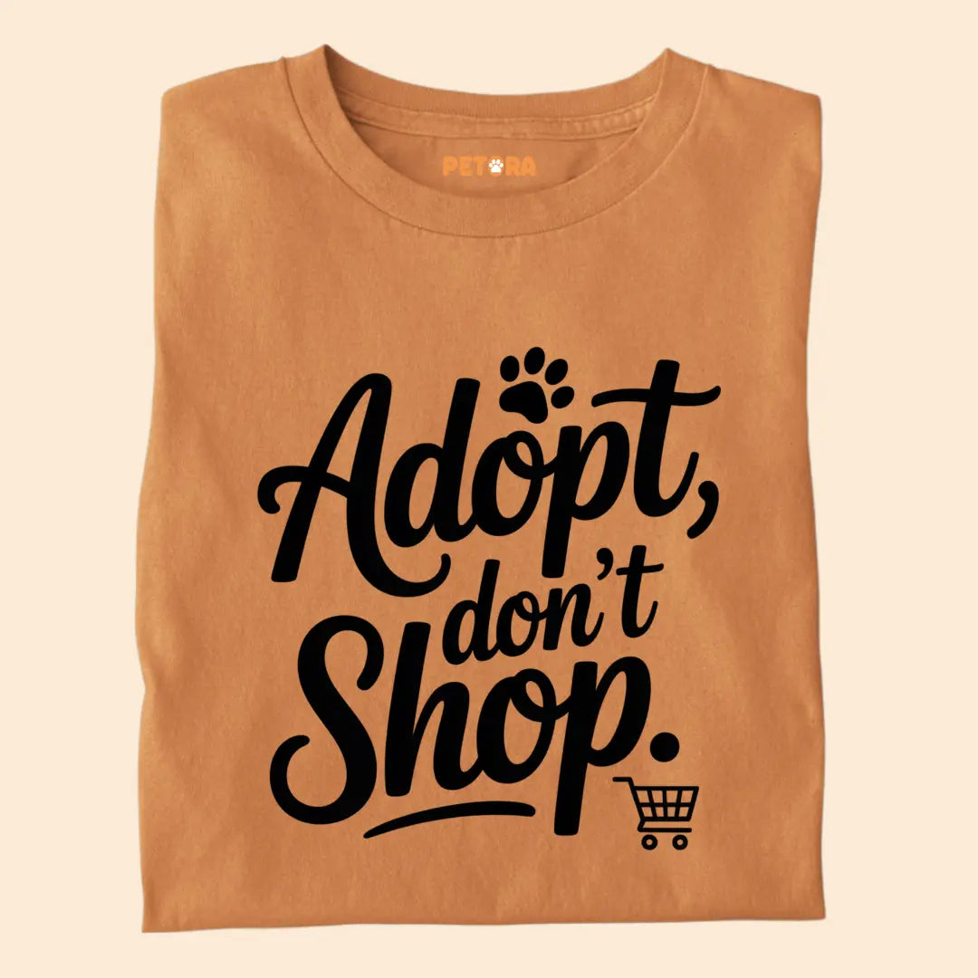 Adopt, Don't Shop Premium Unisex T-shirt for Pet Lovers