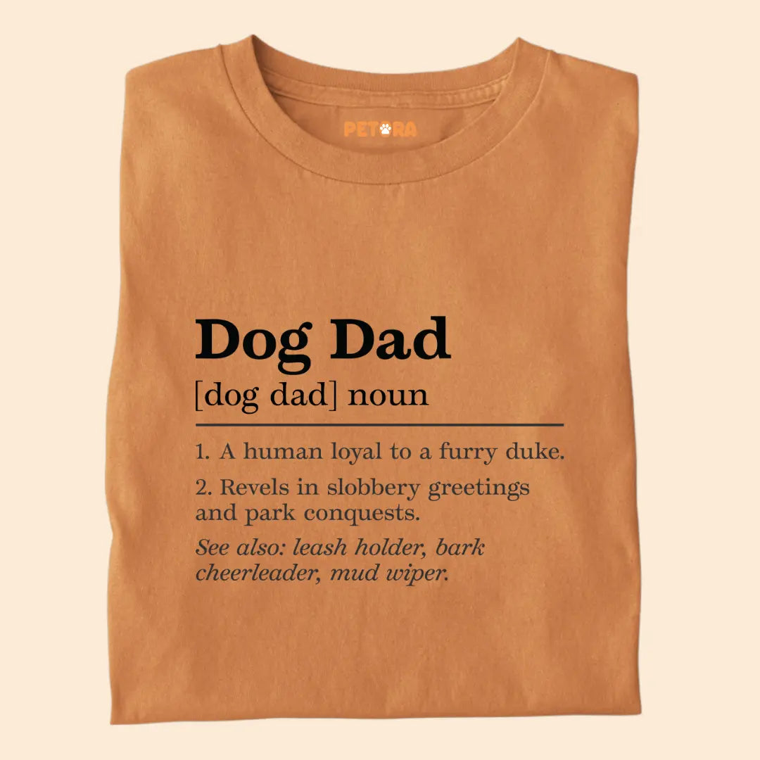 Dog Dad Noun Premium T-Shirt for Dog Lovers