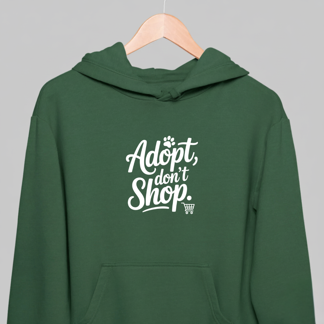 Adopt, Don't Shop Premium Unisex Hoodie for Pet Lovers