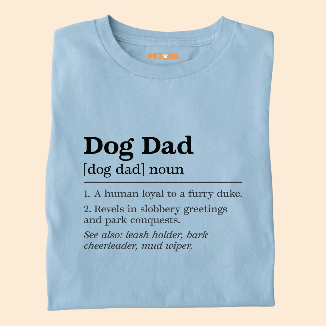 Dog Dad Noun Premium T-Shirt for Dog Lovers