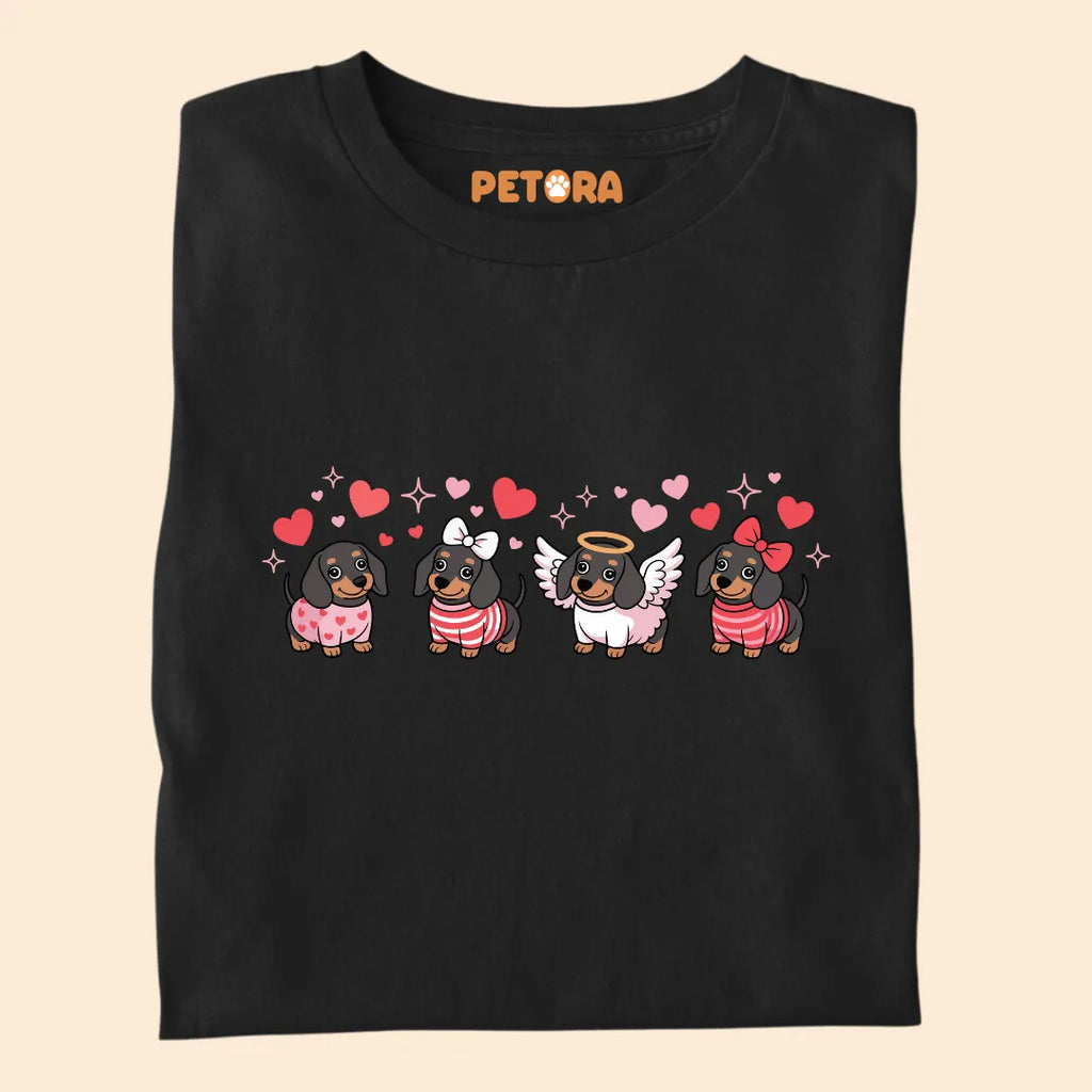 Love Squad Dachshund Premium T-shirt for Pet Lovers
