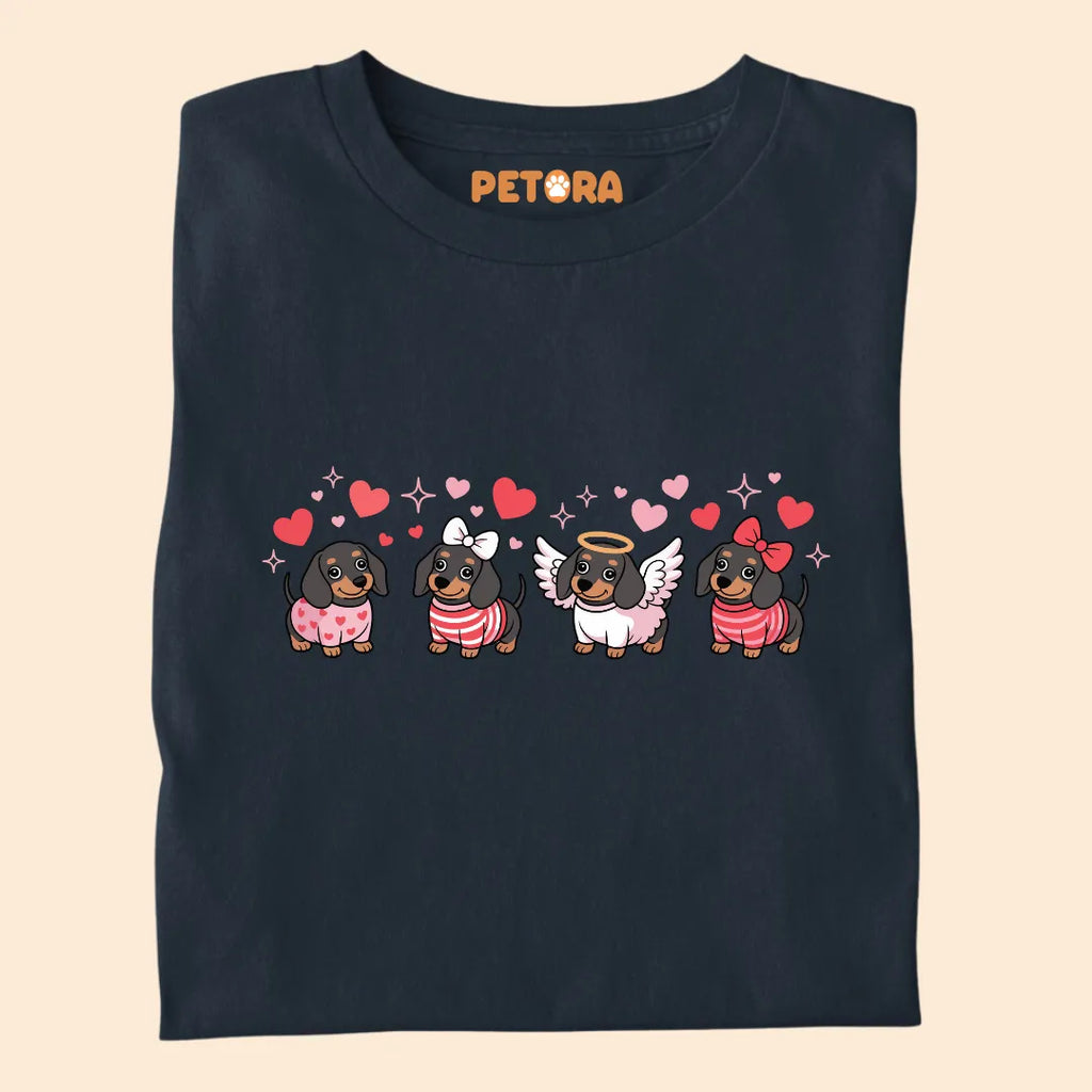 Love Squad Dachshund Premium T-shirt for Pet Lovers