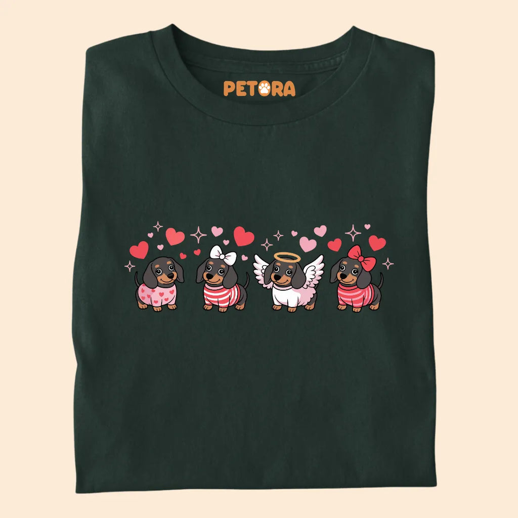 Love Squad Dachshund Premium T-shirt for Pet Lovers