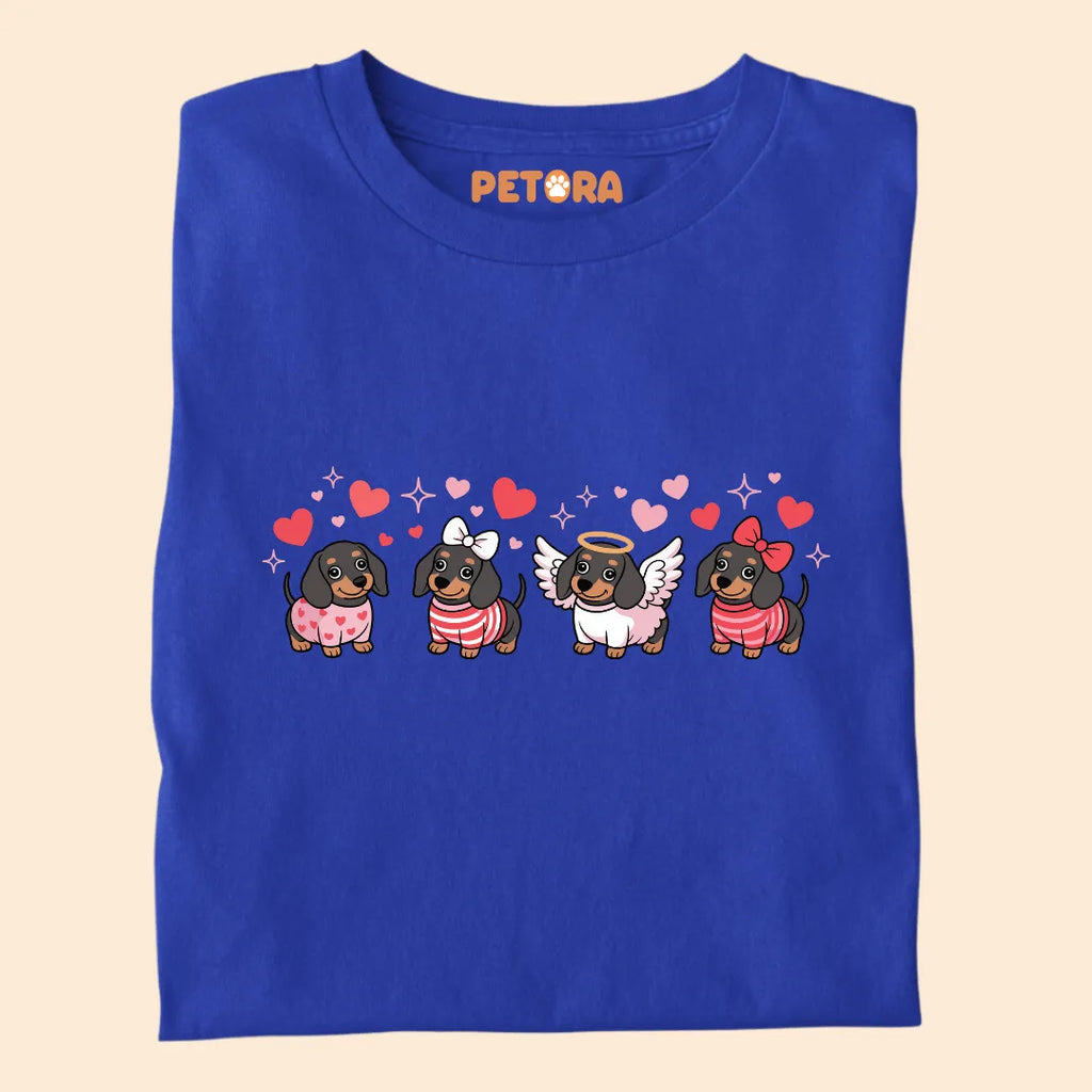 Love Squad Dachshund Premium T-shirt for Pet Lovers