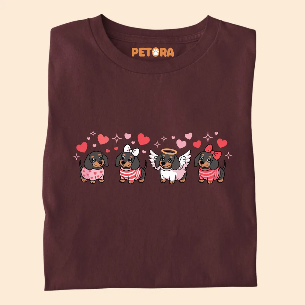 Love Squad Dachshund Premium T-shirt for Pet Lovers