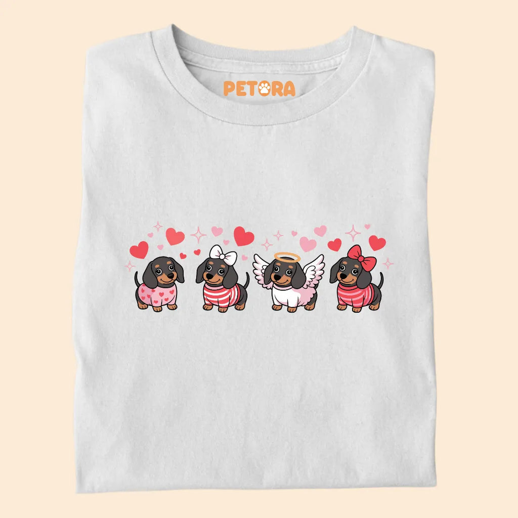 Love Squad Dachshund Premium T-shirt for Pet Lovers