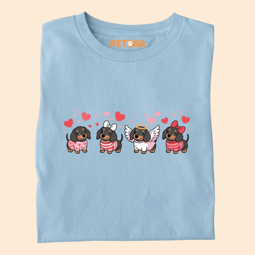 Love Squad Dachshund Premium T-shirt for Pet Lovers