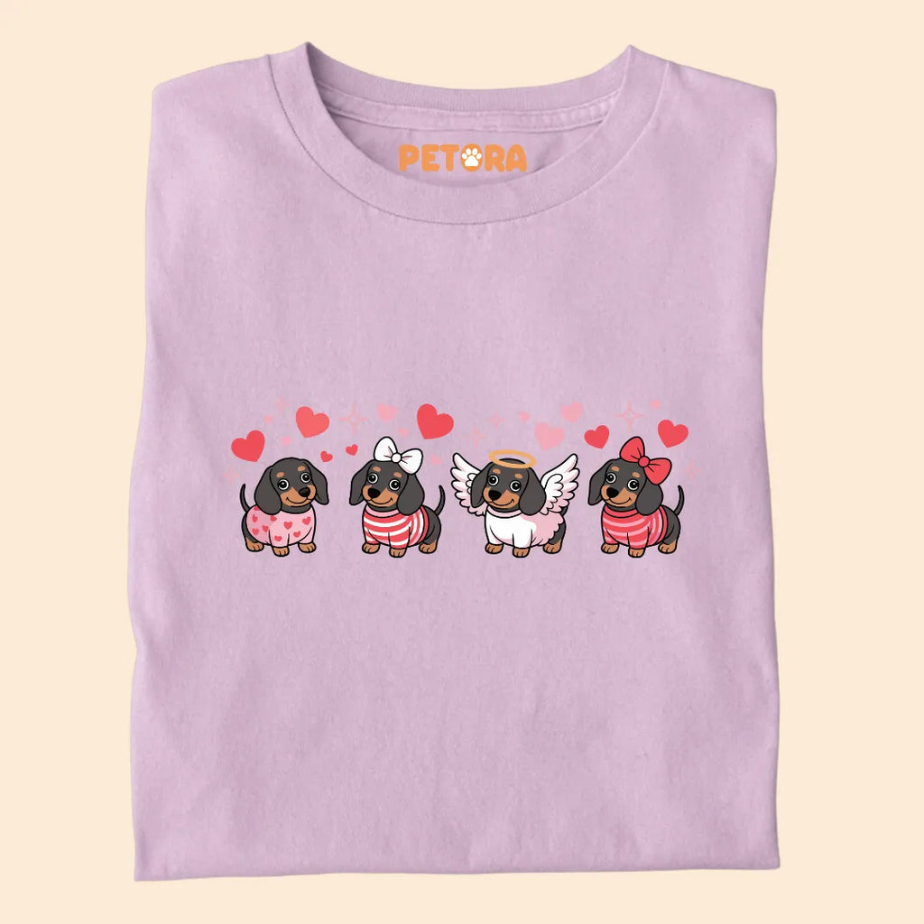 Love Squad Dachshund Premium T-shirt for Pet Lovers