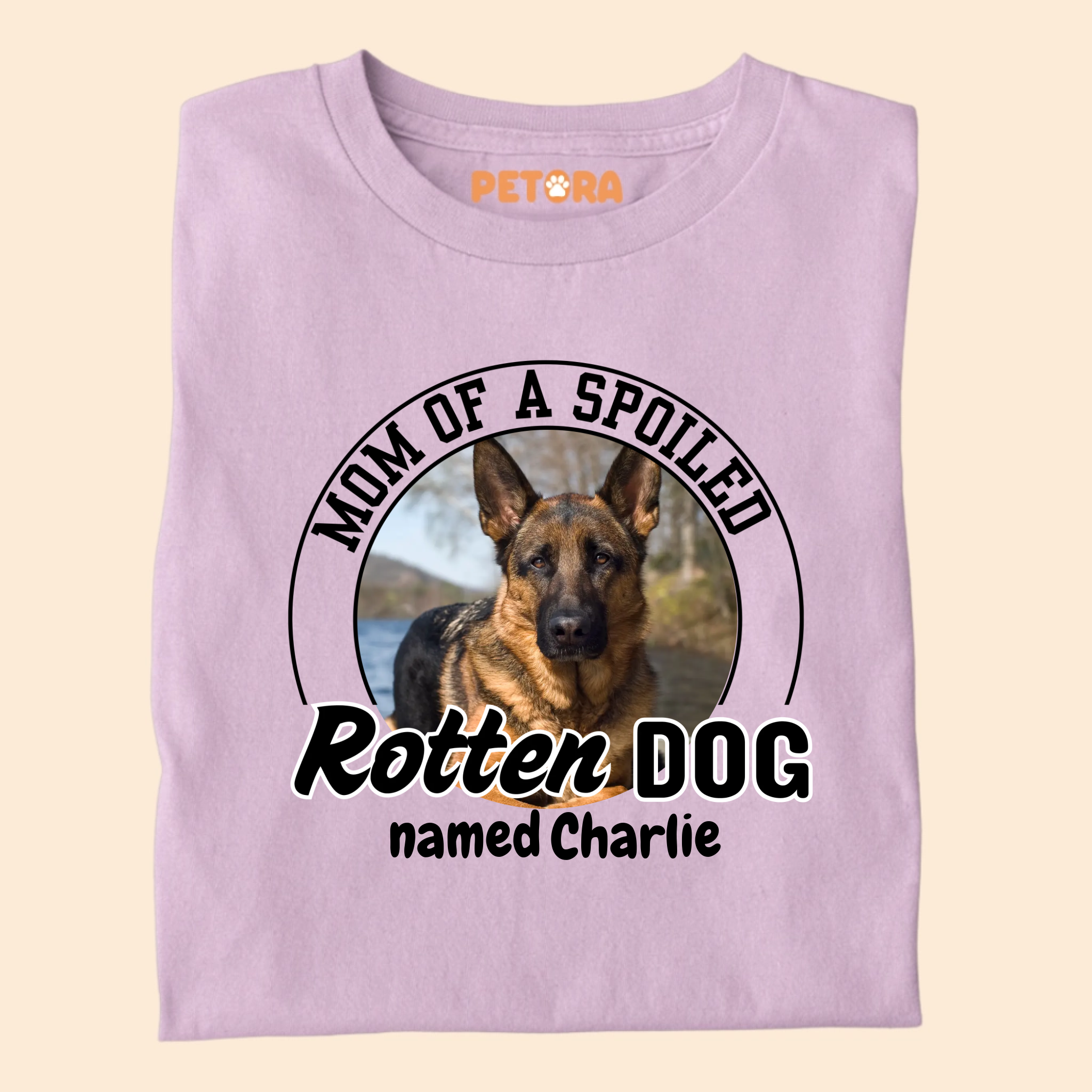 [Personalised] Mom of a Spoiled Rotten Dog