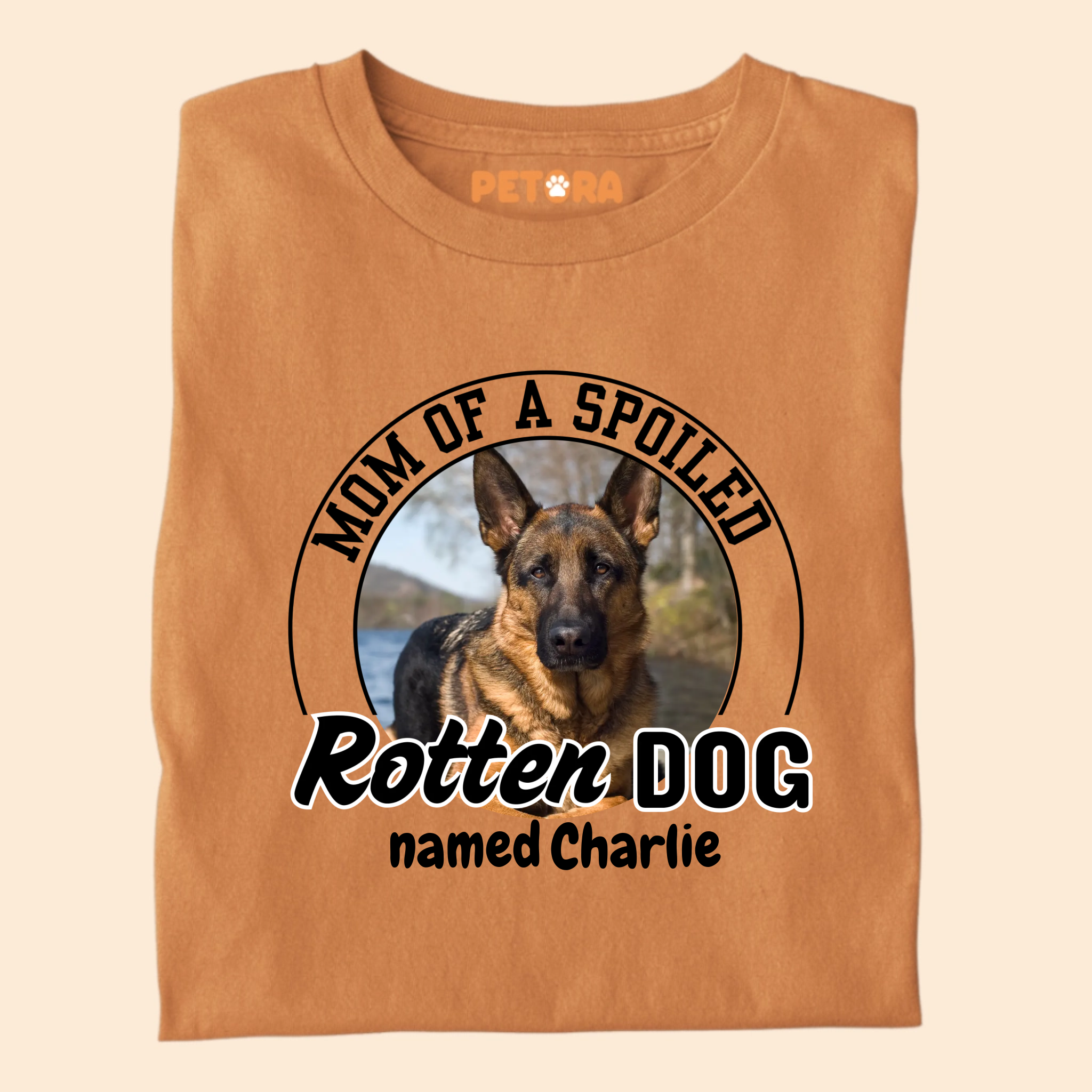 [Personalised] Mom of a Spoiled Rotten Dog