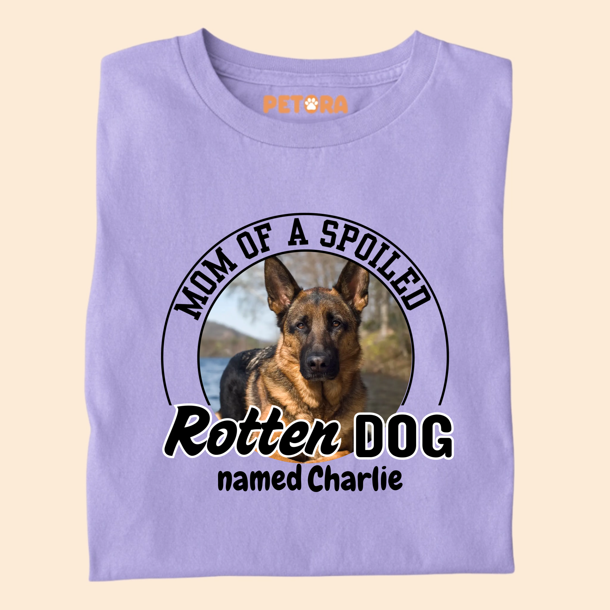 [Personalised] Mom of a Spoiled Rotten Dog