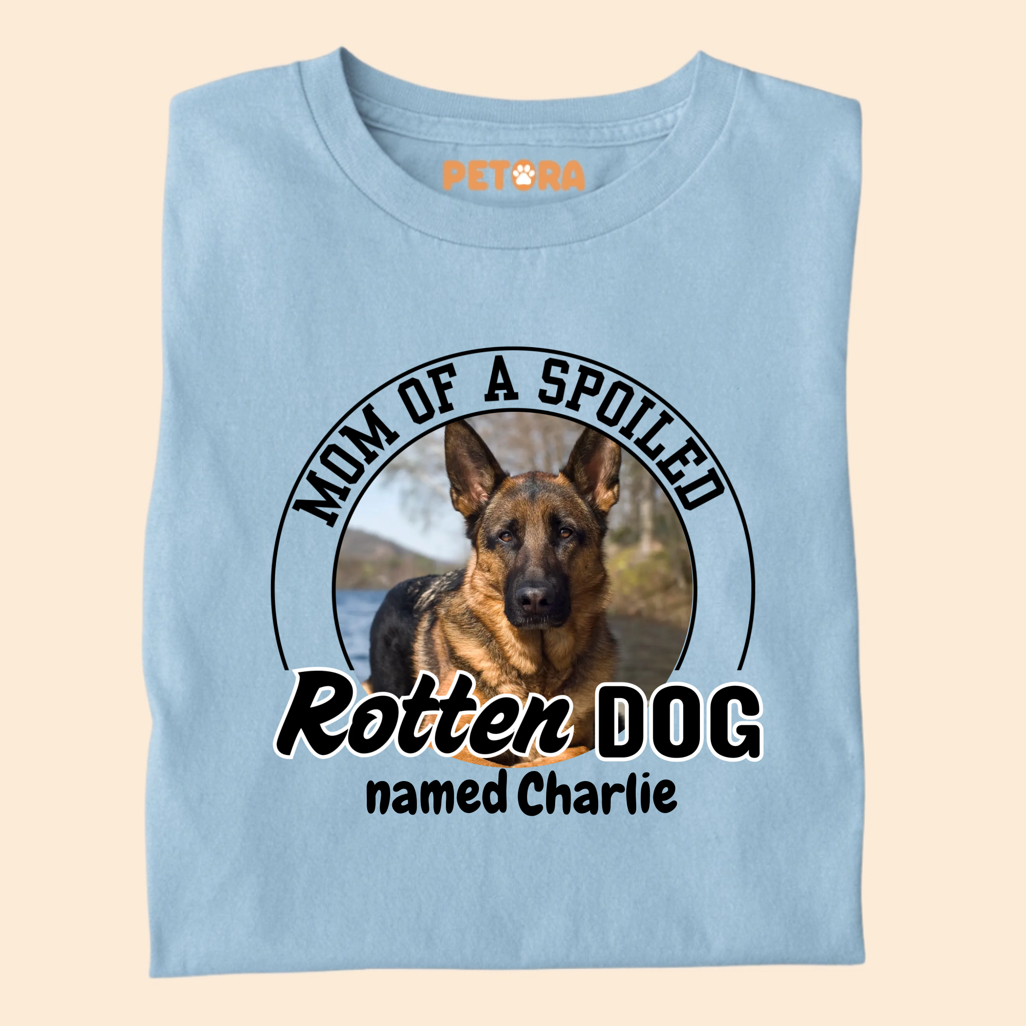 [Personalised] Mom of a Spoiled Rotten Dog