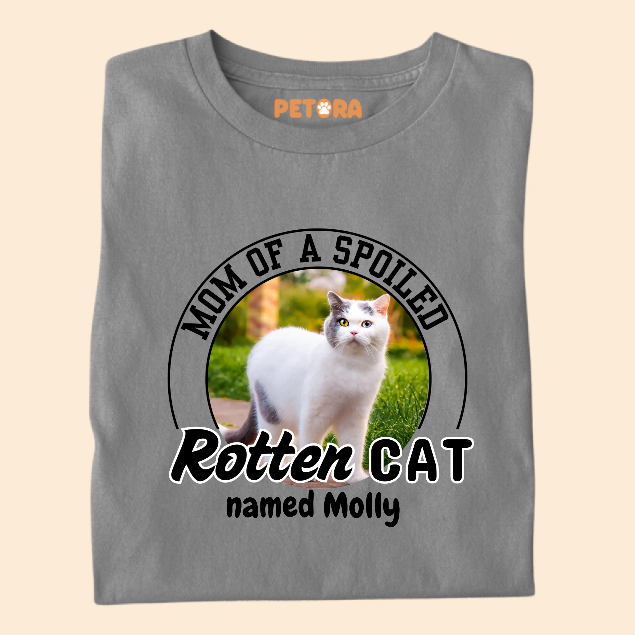 [Personalised] Mom of a Spoiled Rotten Cat