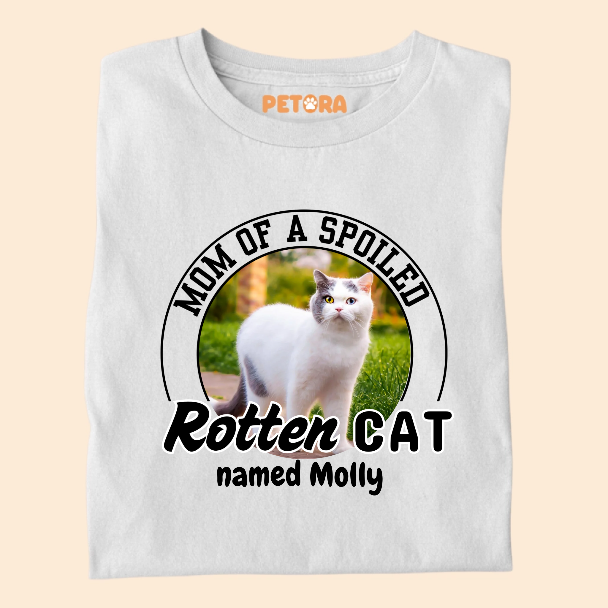 [Personalised] Mom of a Spoiled Rotten Cat