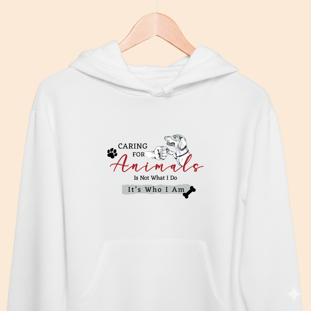 Caring For Animals Premium Unisex hoodie for Dog Lovers