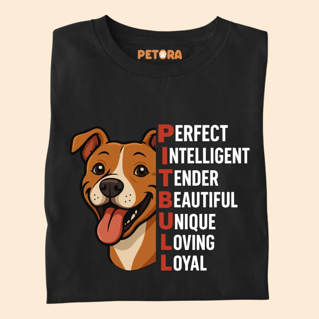 Pitbull Full Form Premium T-shirt for Pet Lovers