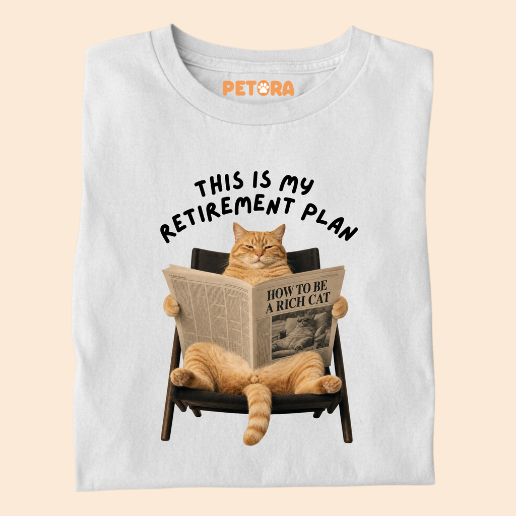 This is my retirement plan Cat Meme T Shirt