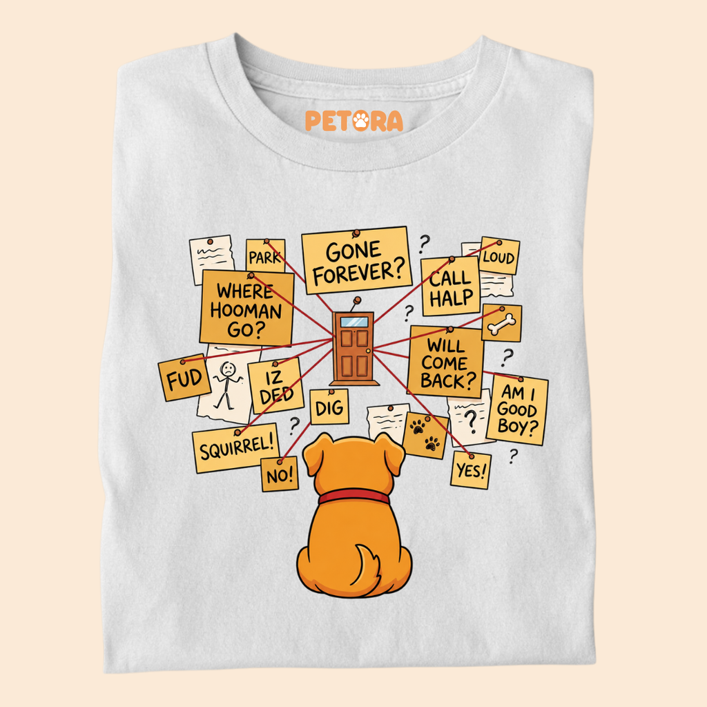 Separation Anxiety Detective Conspiracy Board T-Shirt