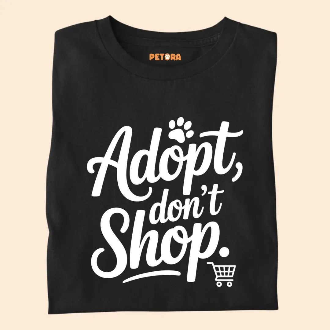 Adopt, Don't Shop Premium Unisex T-shirt for Pet Lovers