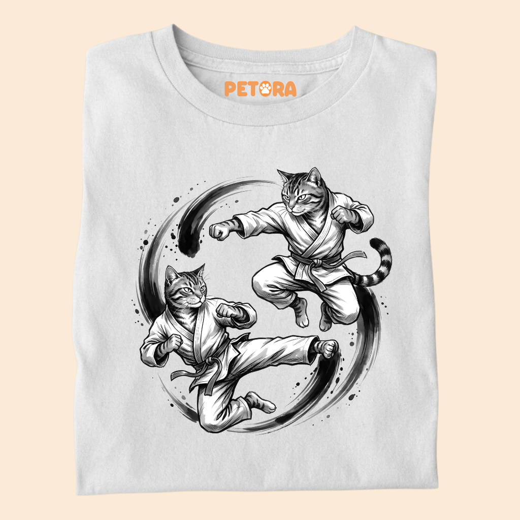 Karate Cats Martial Arts T-Shirt