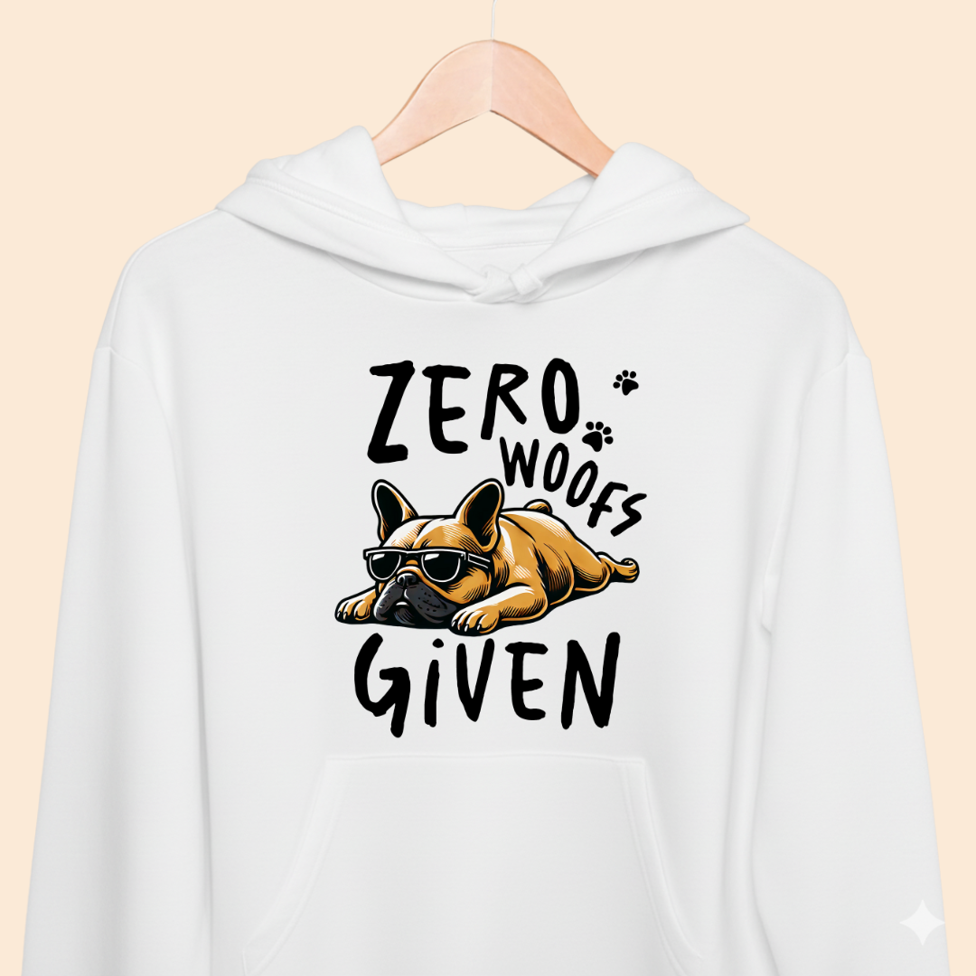 Zero Woofs Given Premium Unisex Hoodie for Dog Lovers