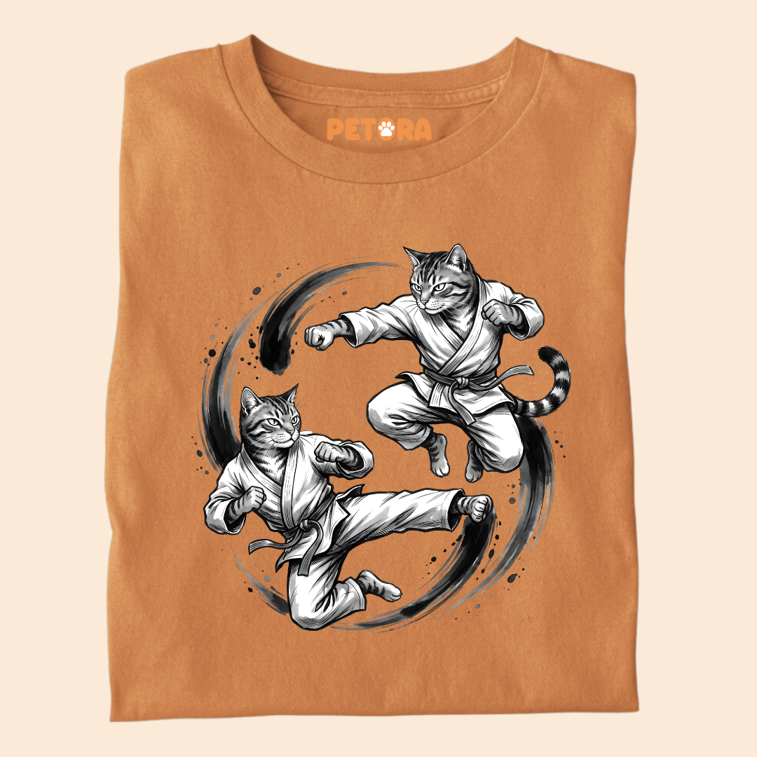 Karate Cats Martial Arts T-Shirt