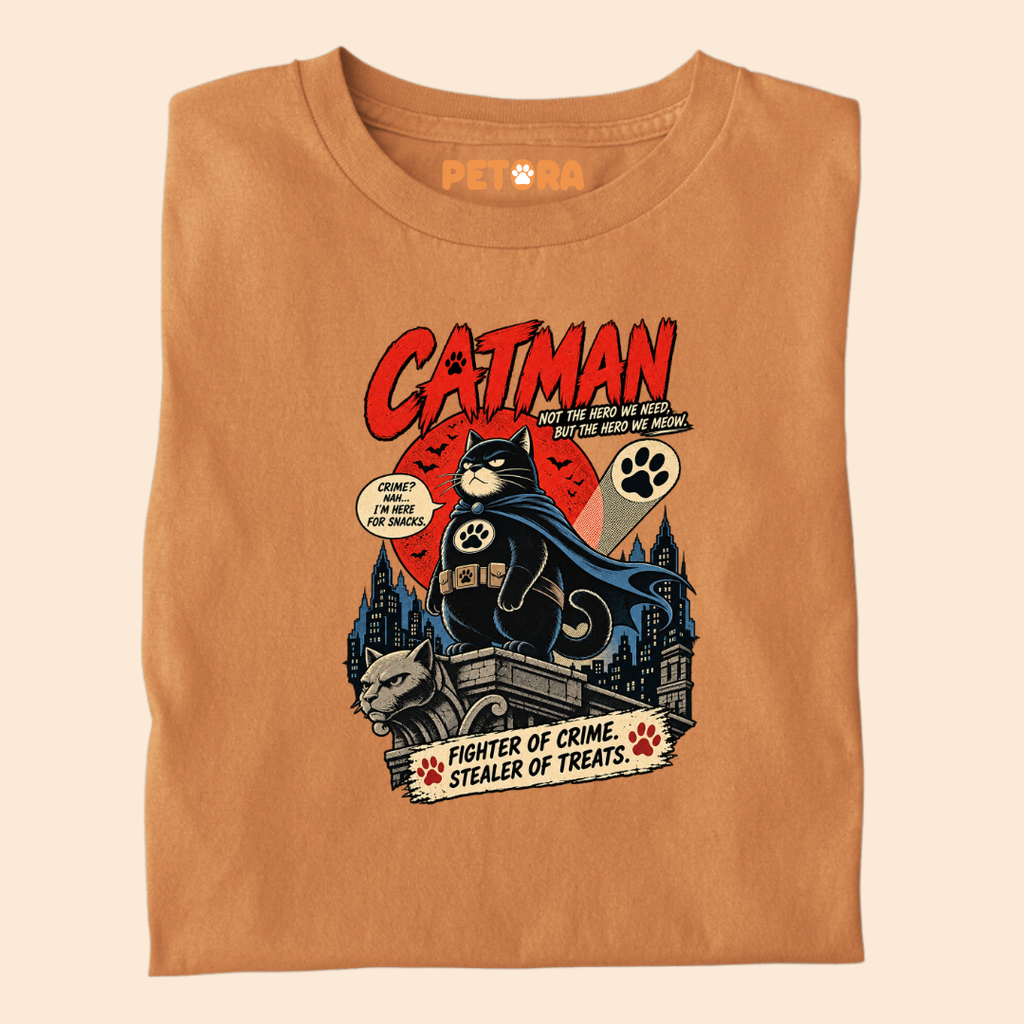 Catman Superhero Black Cat T-Shirt