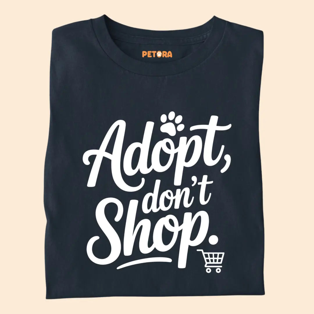 Adopt, Don't Shop Premium Unisex T-shirt for Pet Lovers