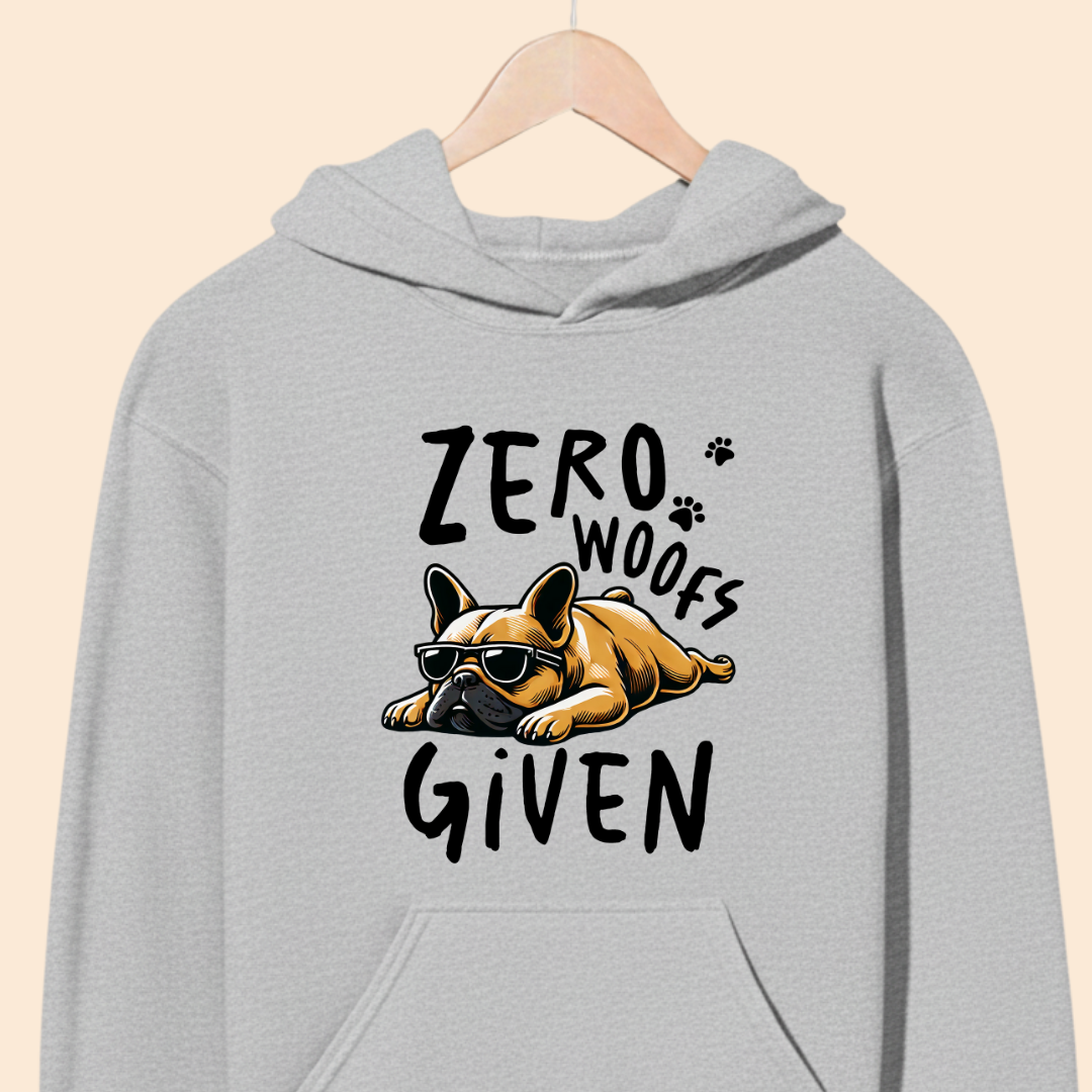 Zero Woofs Given Premium Unisex Hoodie for Dog Lovers