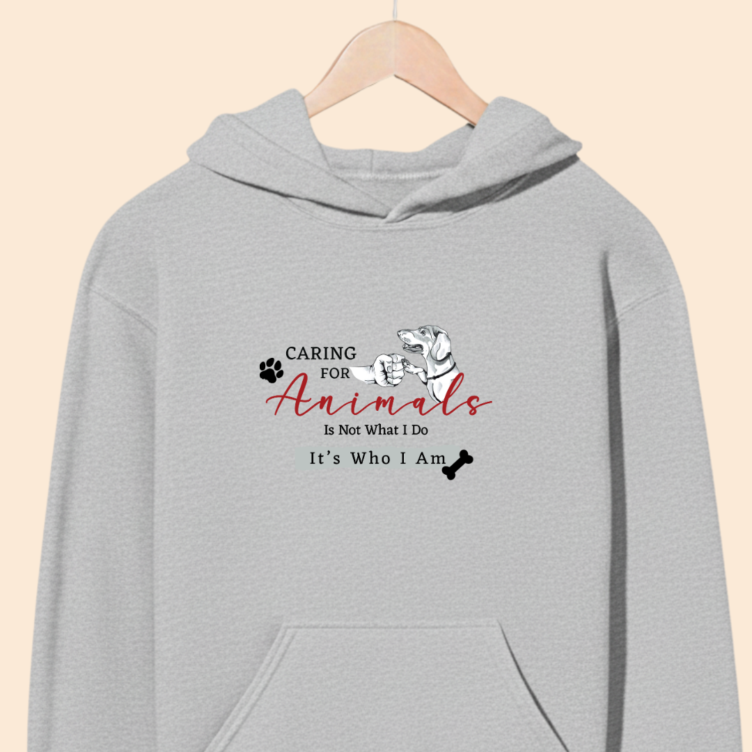 Caring For Animals Premium Unisex hoodie for Dog Lovers