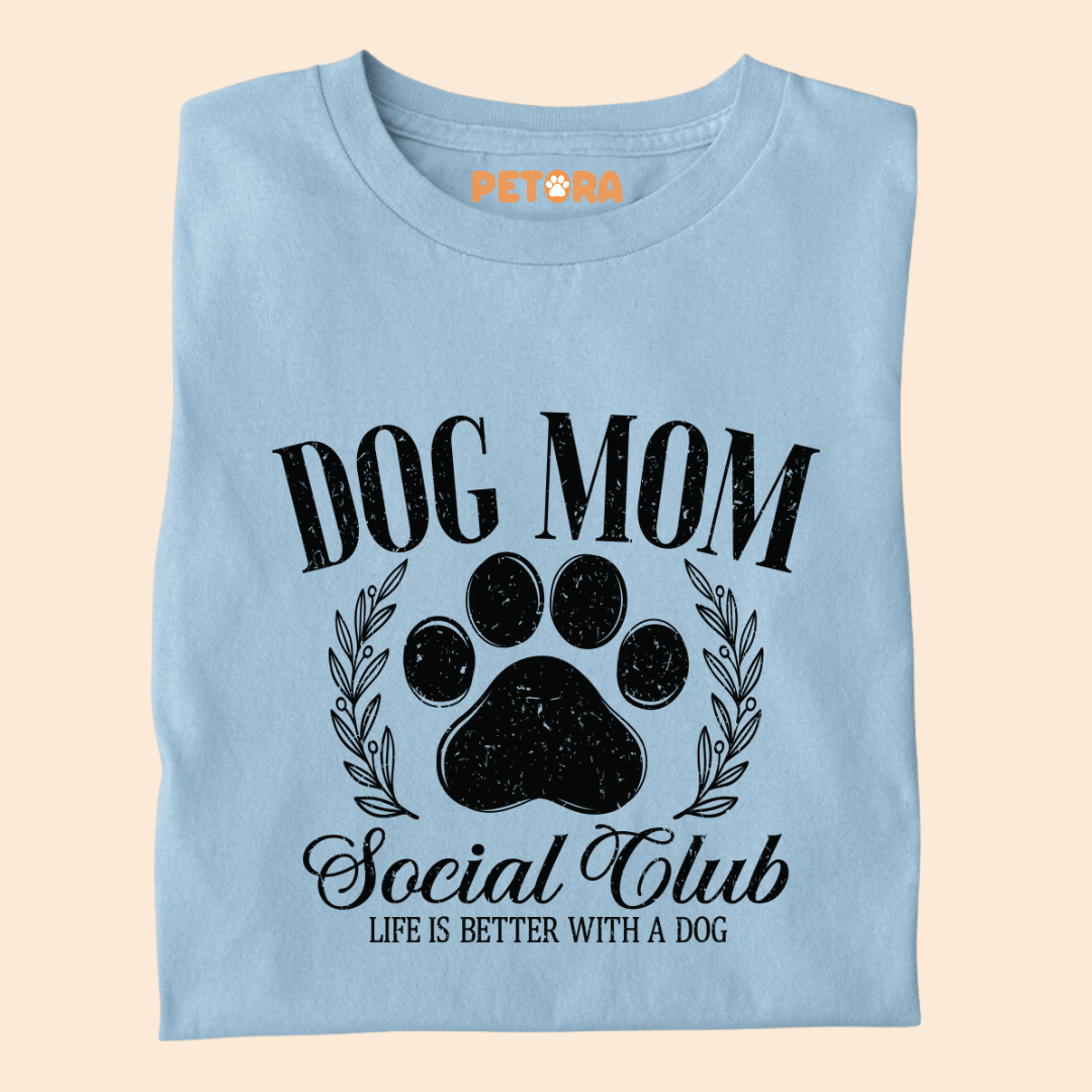 Dog Mom Social Club Premium T-shirt for Women