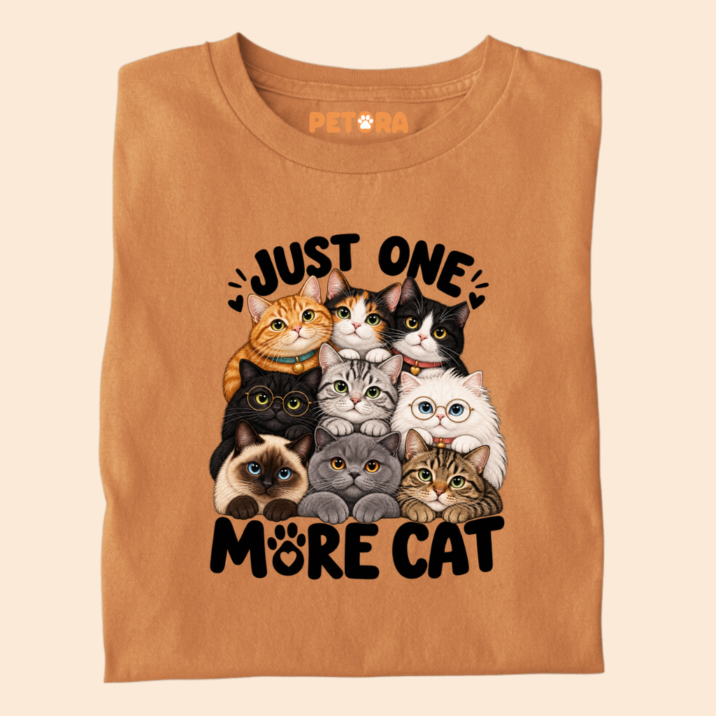 Just One More Cat T-Shirt