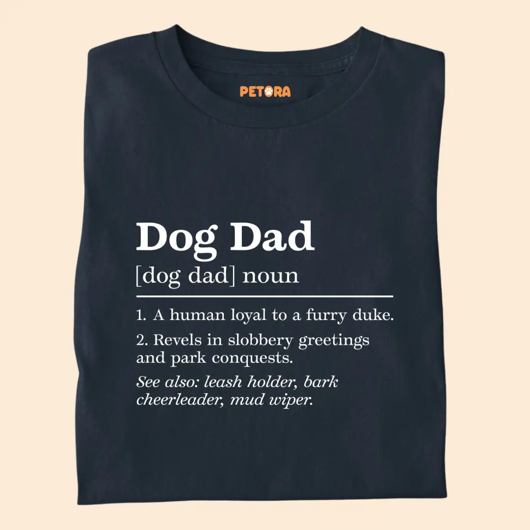 Dog Dad Noun Premium T-Shirt for Dog Lovers