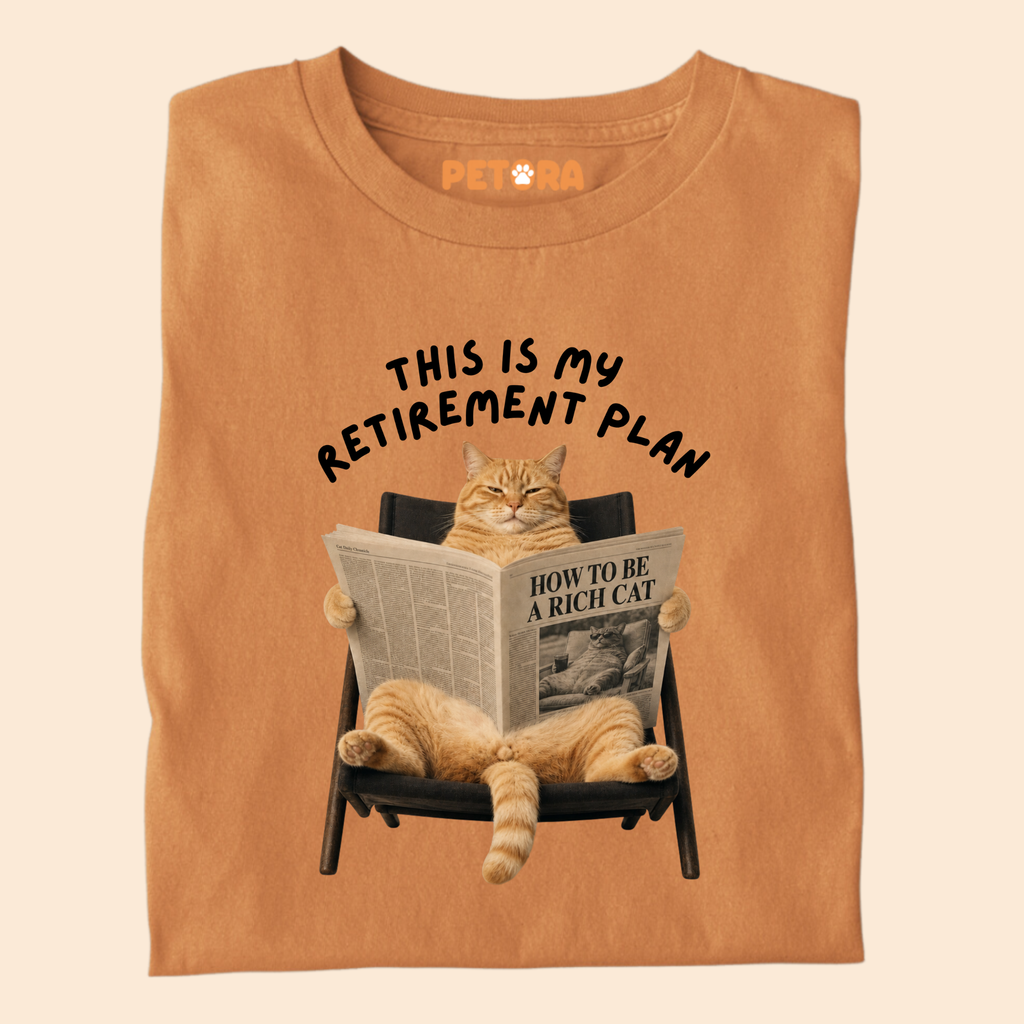 This is my retirement plan Cat Meme T Shirt