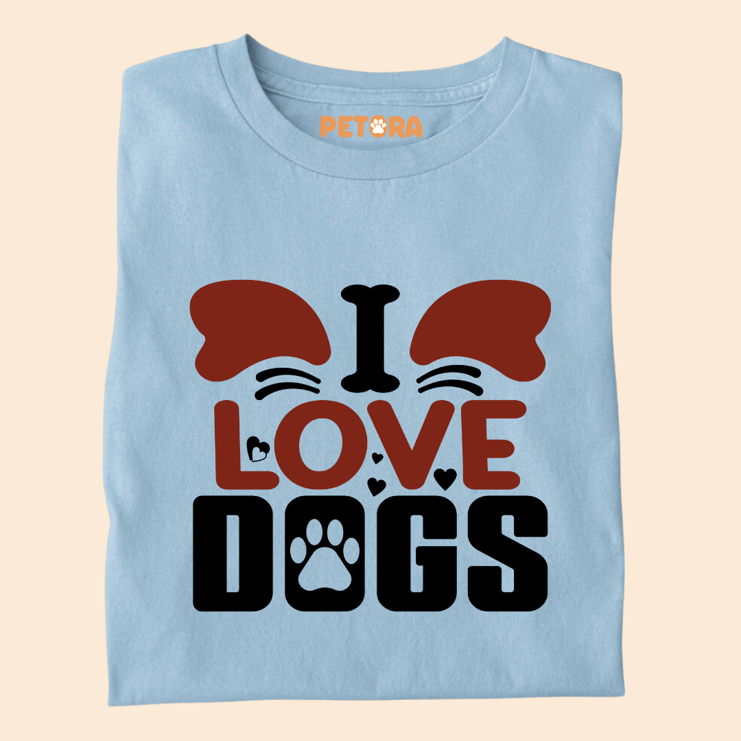 I Love Dogs Premium T-shirt