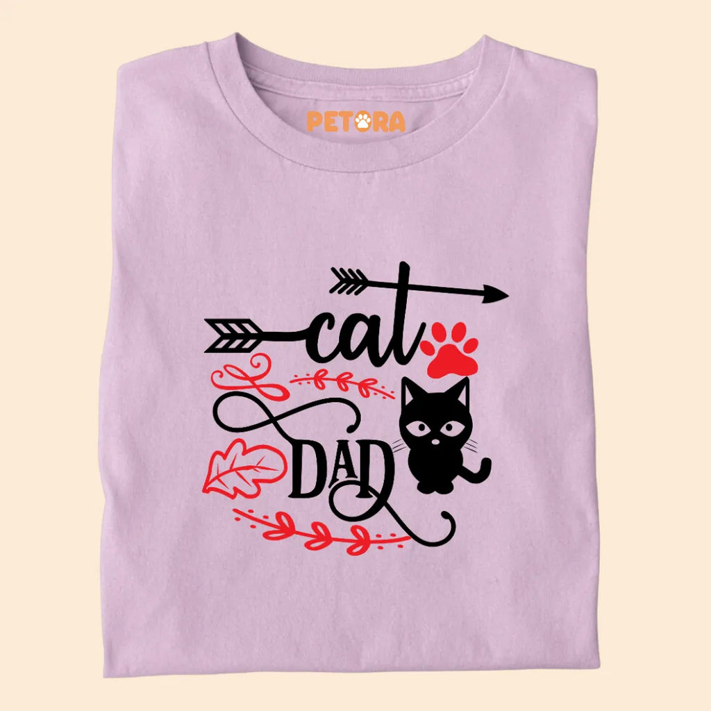 Cat Dad Premium T-shirt For Cat Lovers