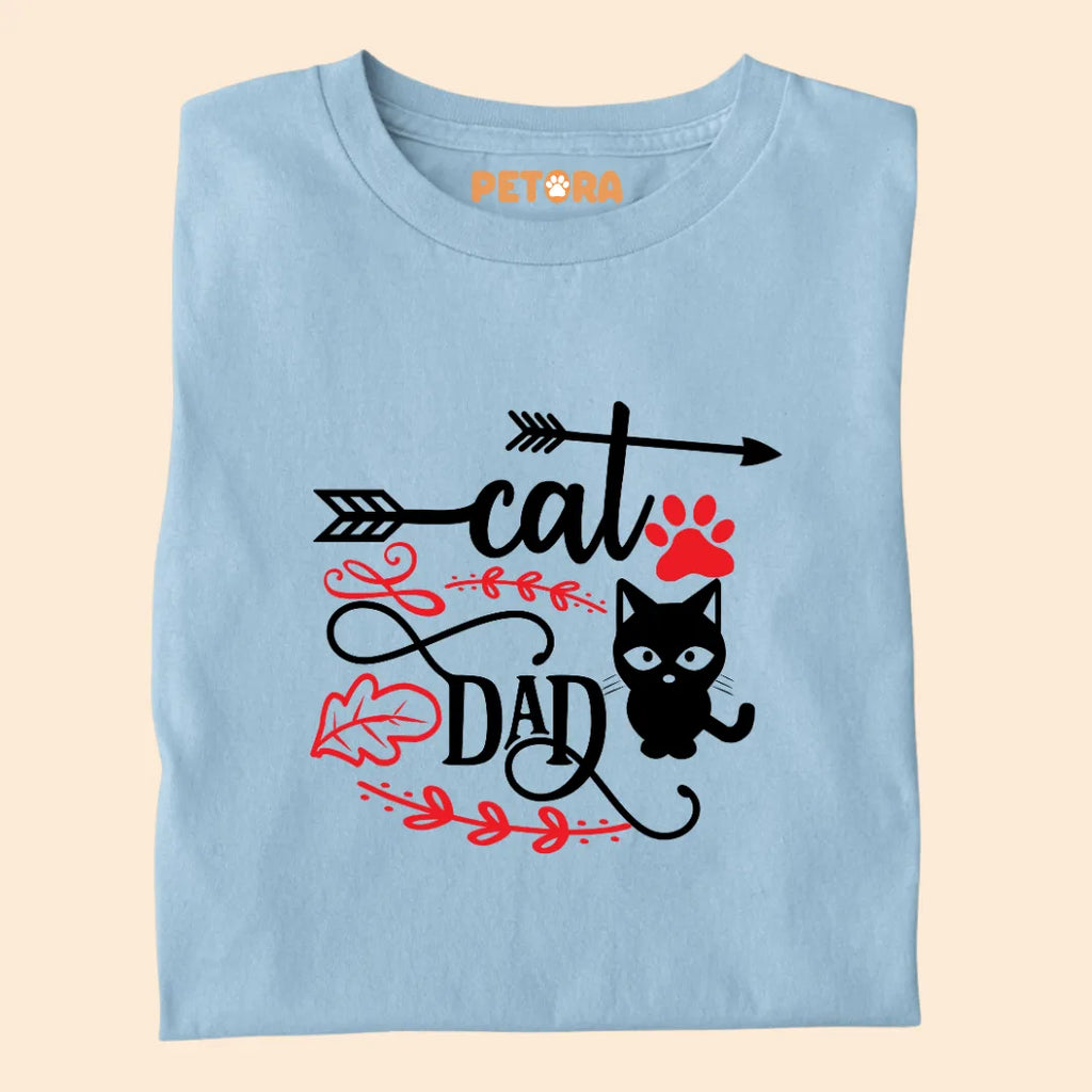 Cat Dad Premium T-shirt For Cat Lovers