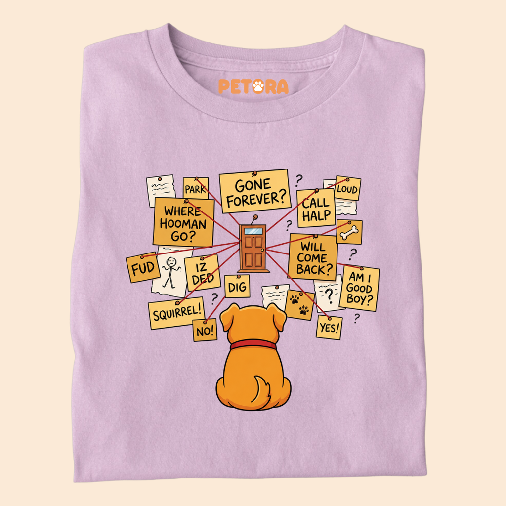 Separation Anxiety Detective Conspiracy Board T-Shirt