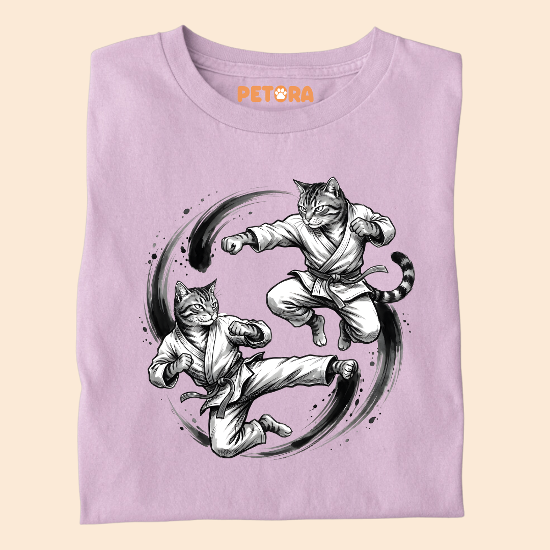 Karate Cats Martial Arts T-Shirt