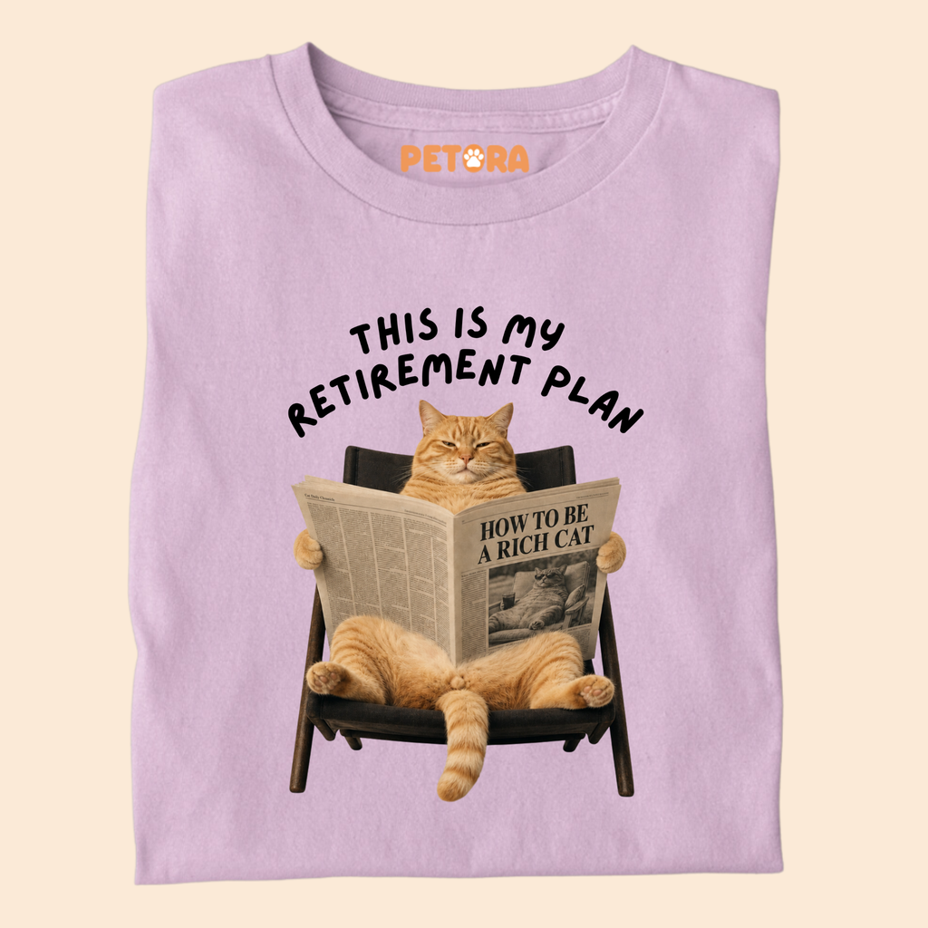 This is my retirement plan Cat Meme T Shirt