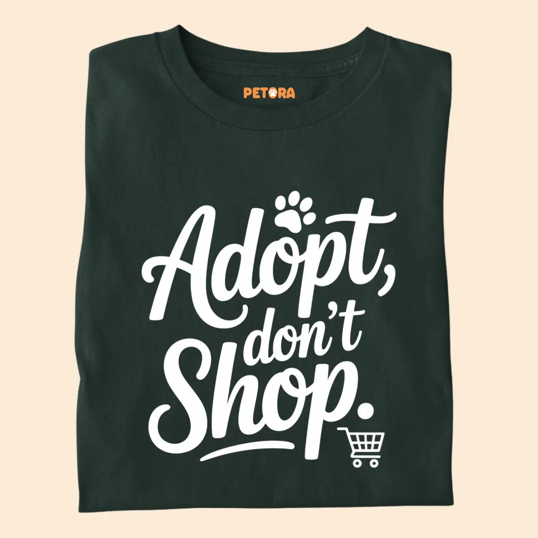Adopt, Don't Shop Premium Unisex T-shirt for Pet Lovers