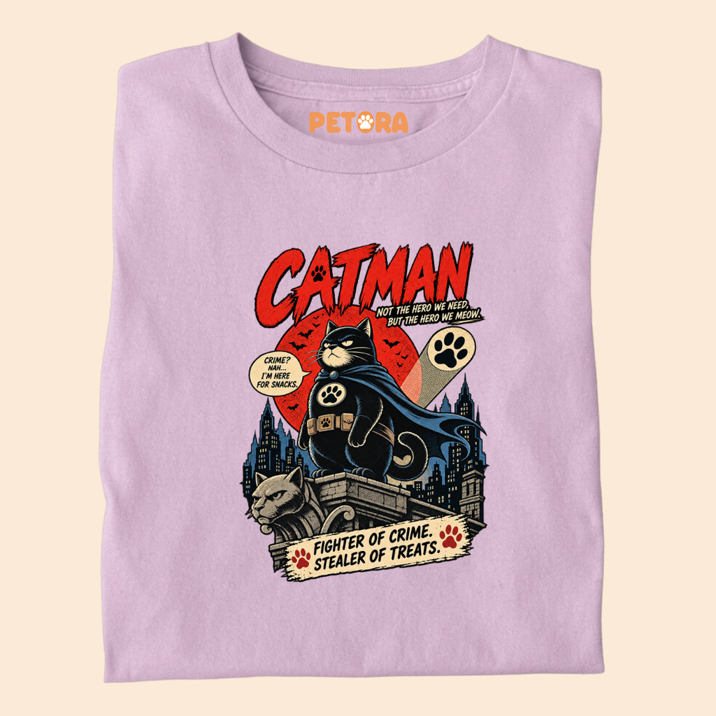 Catman Superhero Black Cat T-Shirt