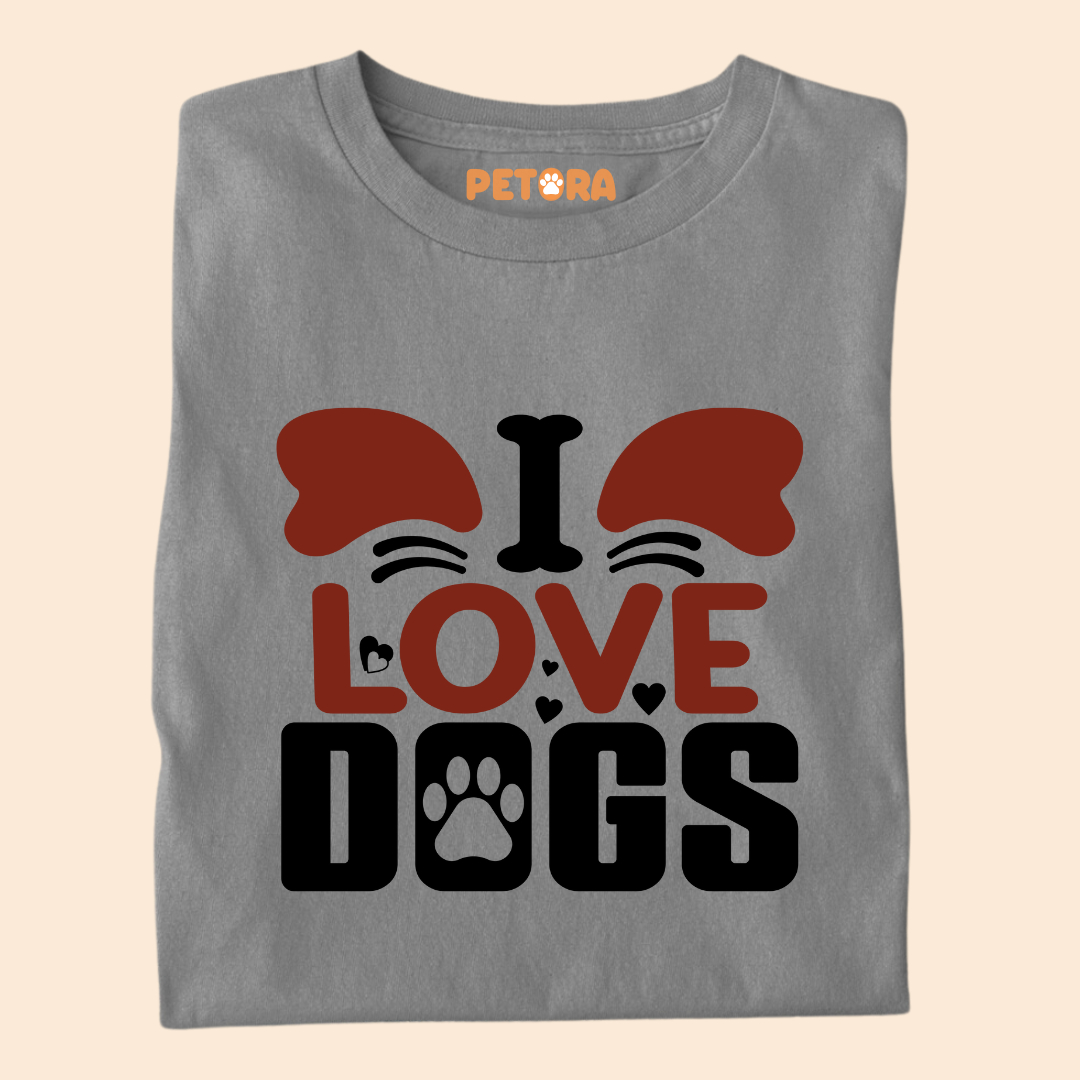 I Love Dogs Premium T-shirt