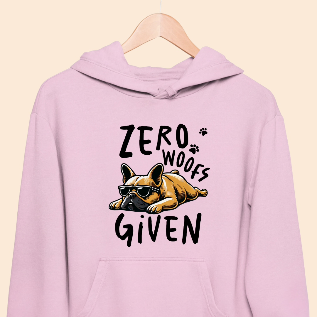 Zero Woofs Given Premium Unisex Hoodie for Dog Lovers