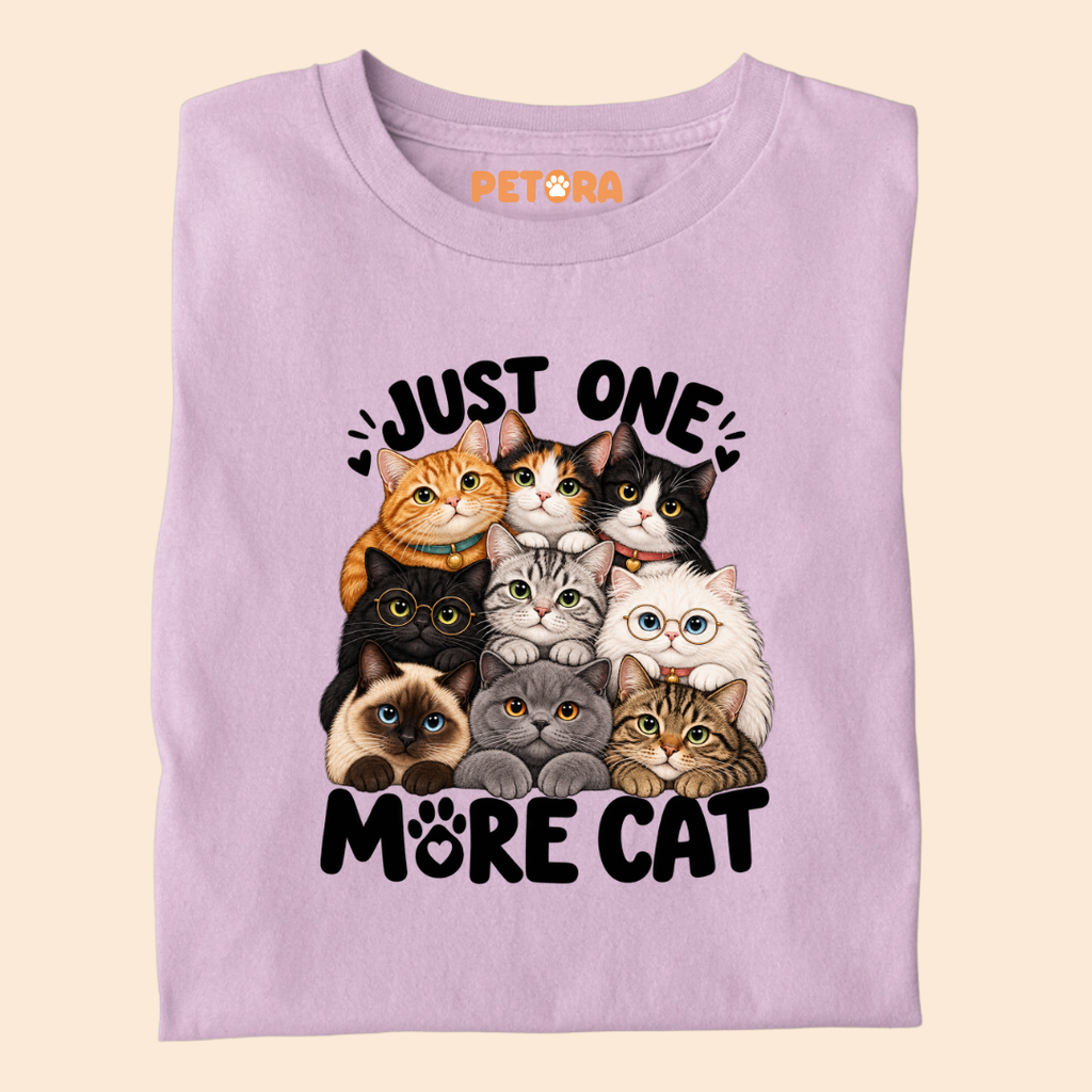 Just One More Cat T-Shirt